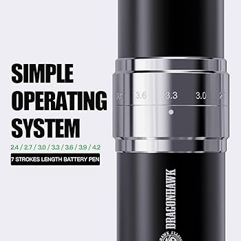 Dragonhawk Tattoo Maschine Set Wireless Tattoo Maschine Pen Rotary